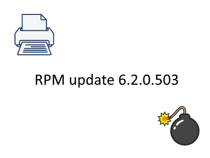 RPM Remote Print Manager update 6.2.0.503