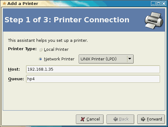 Add a printer