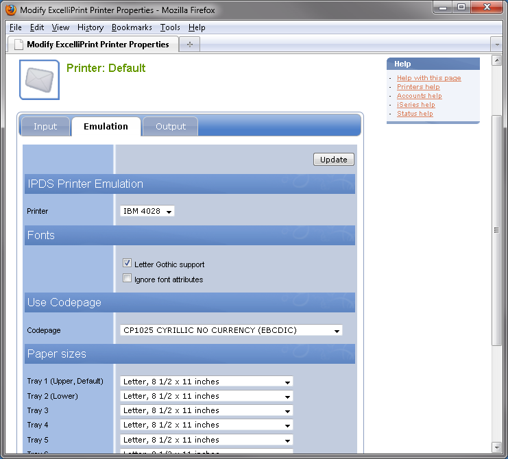 ExcelliPrint supports international text