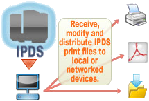 IPDS print server solution example