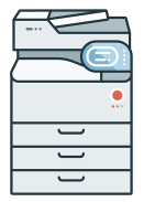simple printer with trays simple printer with trays