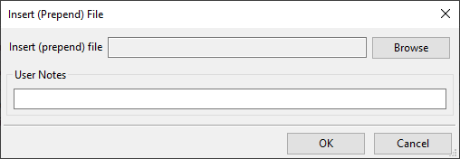 insert or prepend file