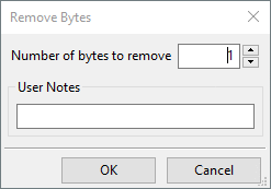 Remove Bytes